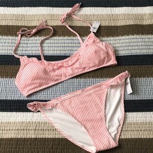Aerie seersucker bikini NWT